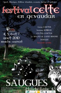 Festival celte en Gevaudan 2010