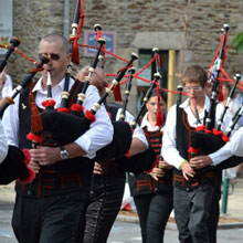 Bagad de Ruyhs au Festival en Gévaudan 2013